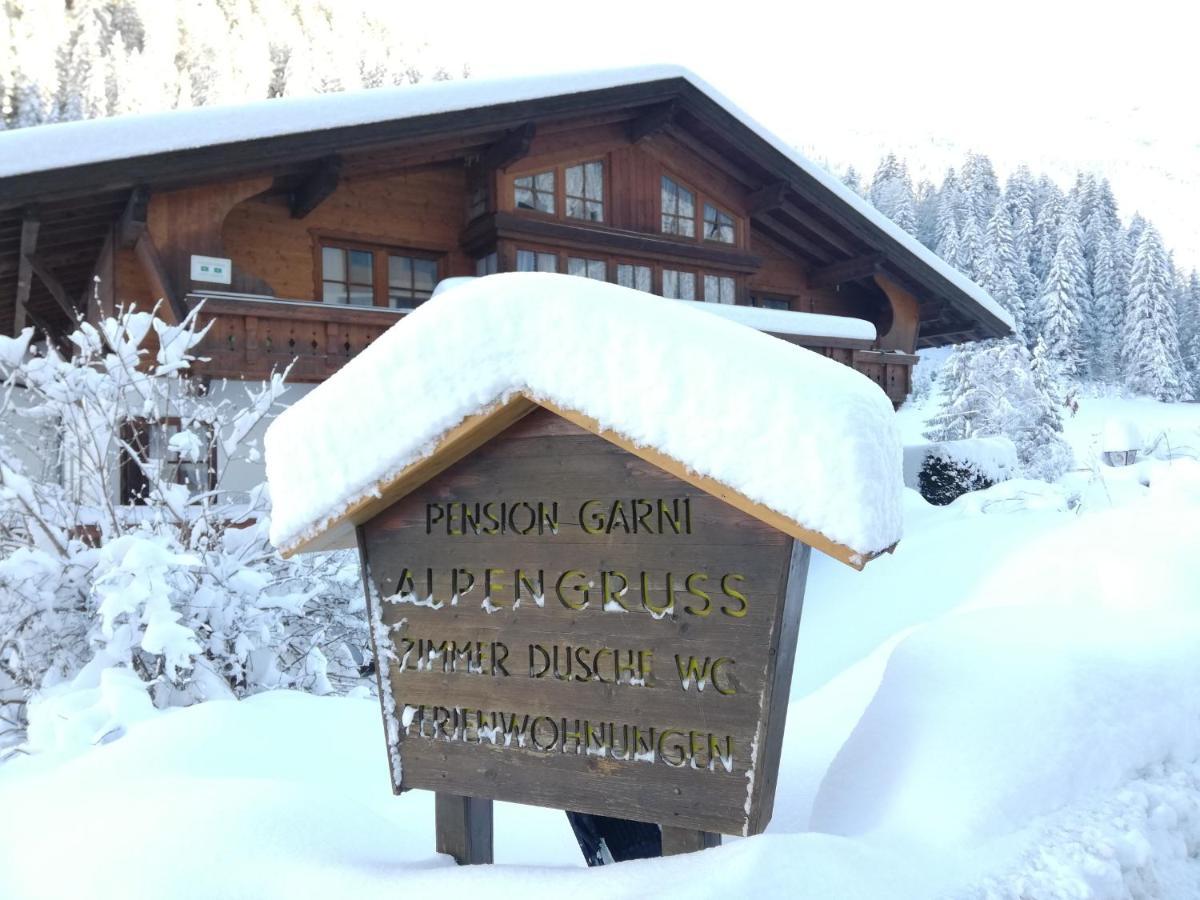 Haus Alpengruss Hotel Sankt Leonhard im Pitztal Exterior foto